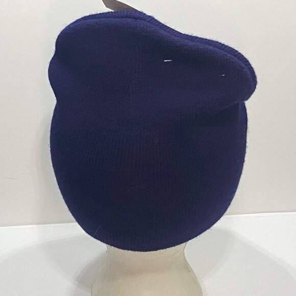 New Navy Short Beanie - Picture 3 of 5